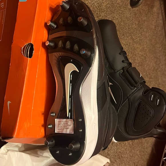 Nike air zoom boss d football cleats black / white 310954 011 88472647087914 16 main image 9